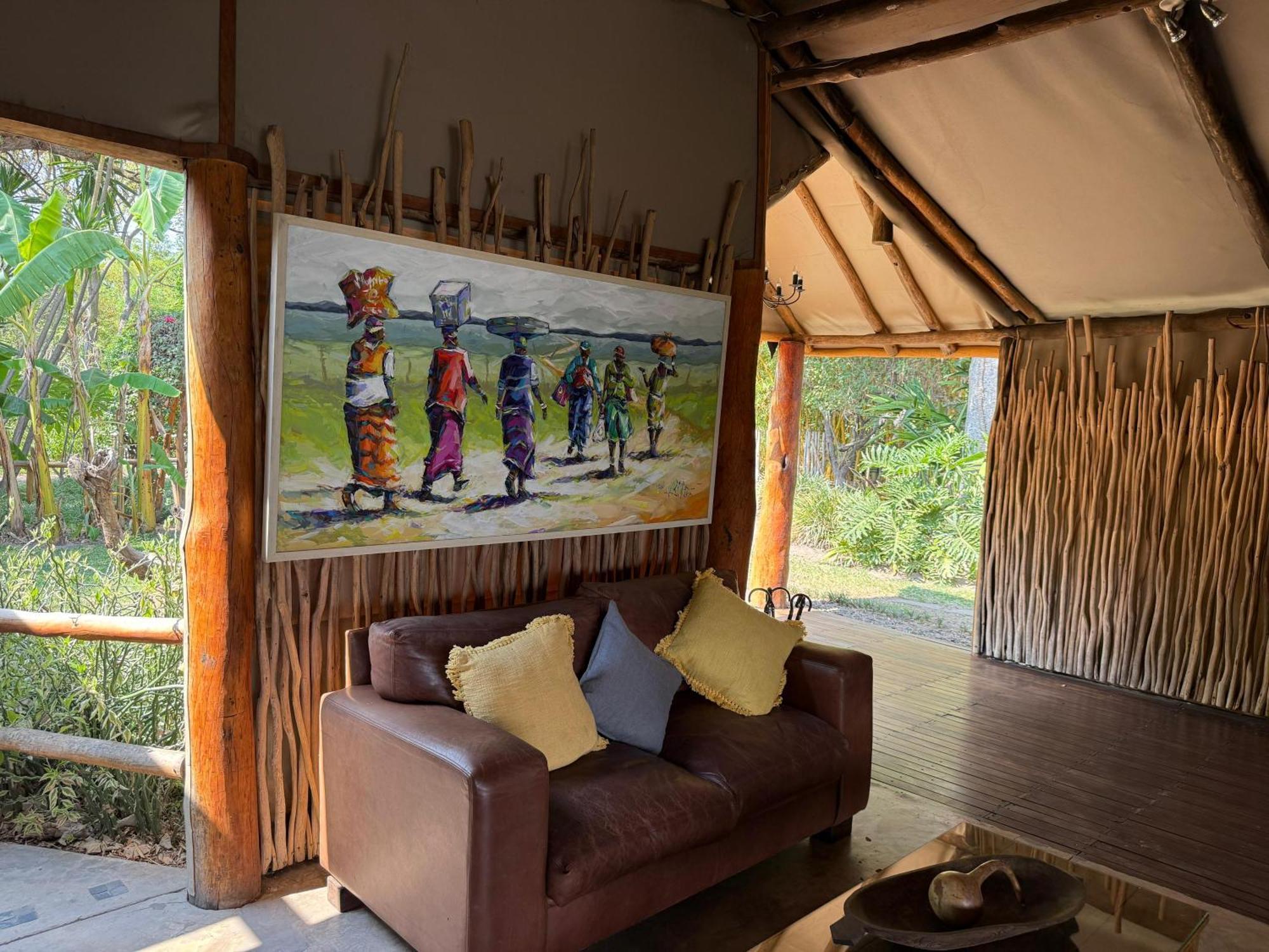Villa Camp Nkwazi Livingstone Esterno foto