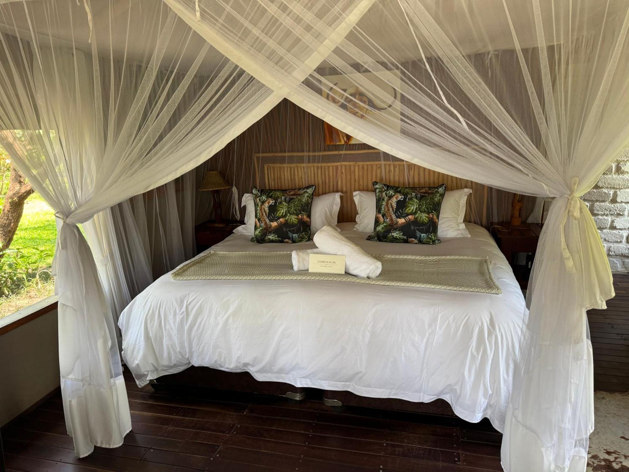 Villa Camp Nkwazi Livingstone Esterno foto